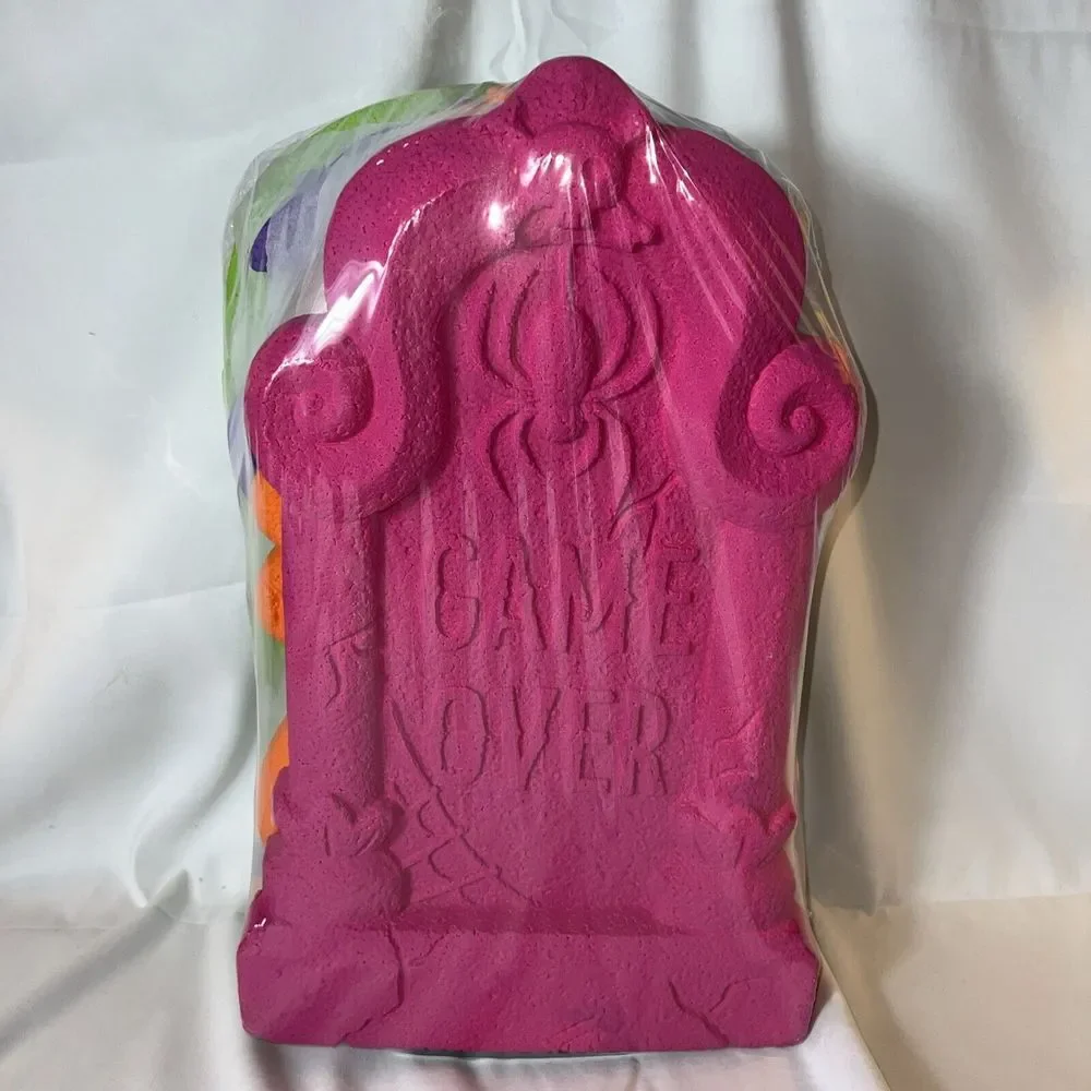 New 4 Pack Colorful Halloween Decorative Tombstones Foam Set Of‎ 4
